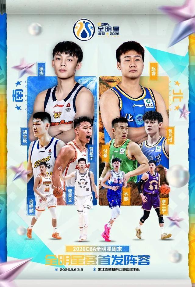 九游官网app下载-厉害了！来宾仔庞峥麟入选CBA全明星首发